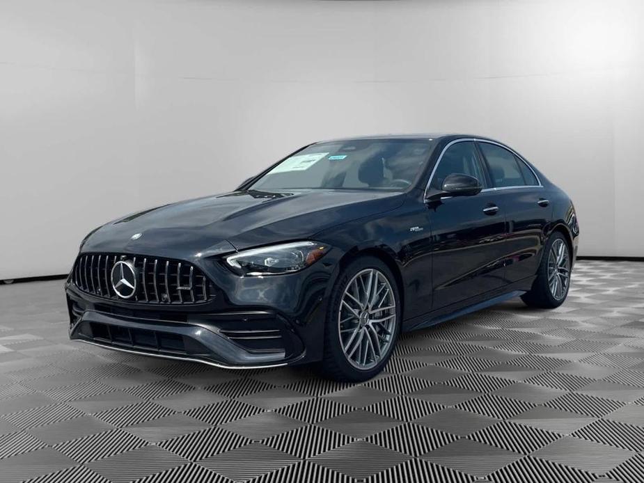 new 2024 Mercedes-Benz AMG C 43 car, priced at $70,135