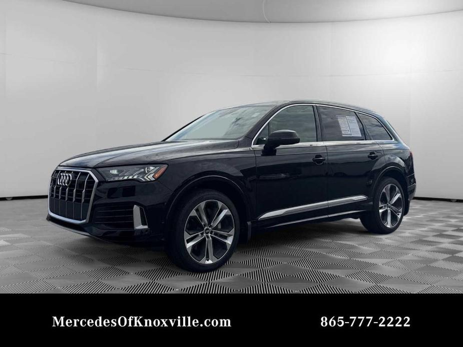 used 2021 Audi Q7 car, priced at $42,000