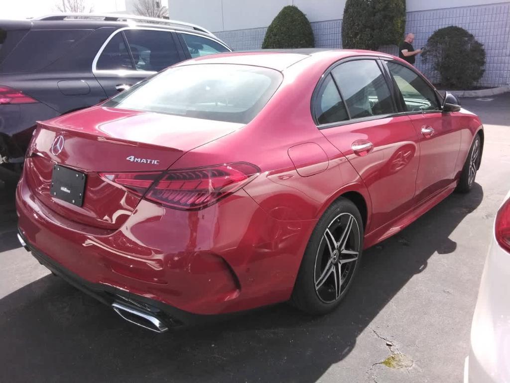 new 2025 Mercedes-Benz C-Class car, priced at $61,245