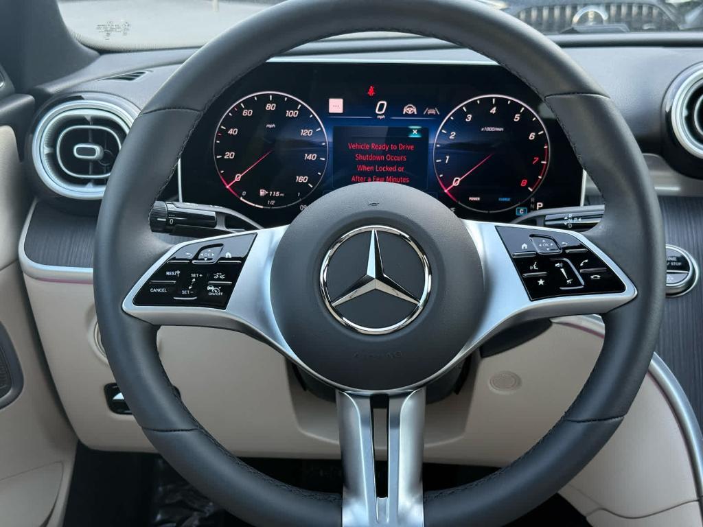 new 2025 Mercedes-Benz C-Class car, priced at $58,195