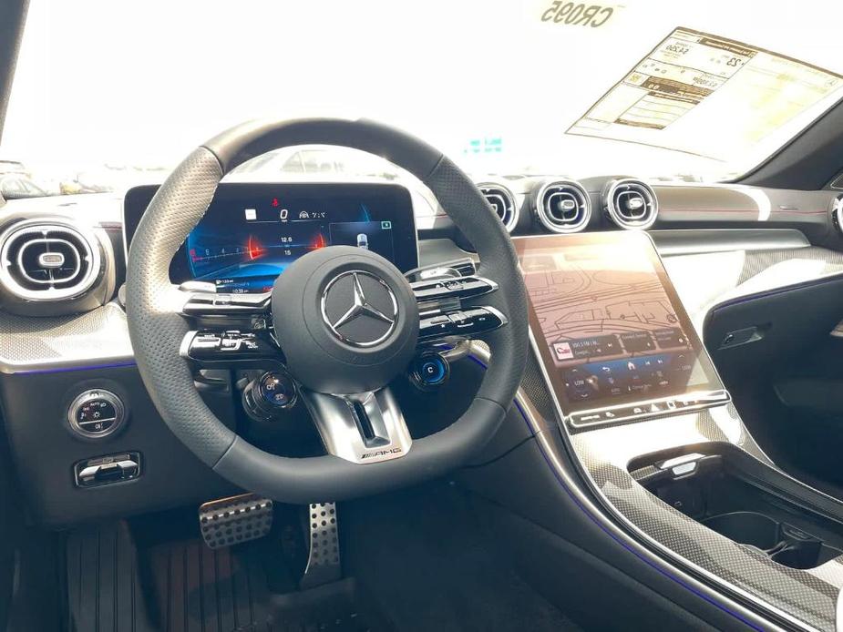 new 2024 Mercedes-Benz AMG C 43 car, priced at $69,705