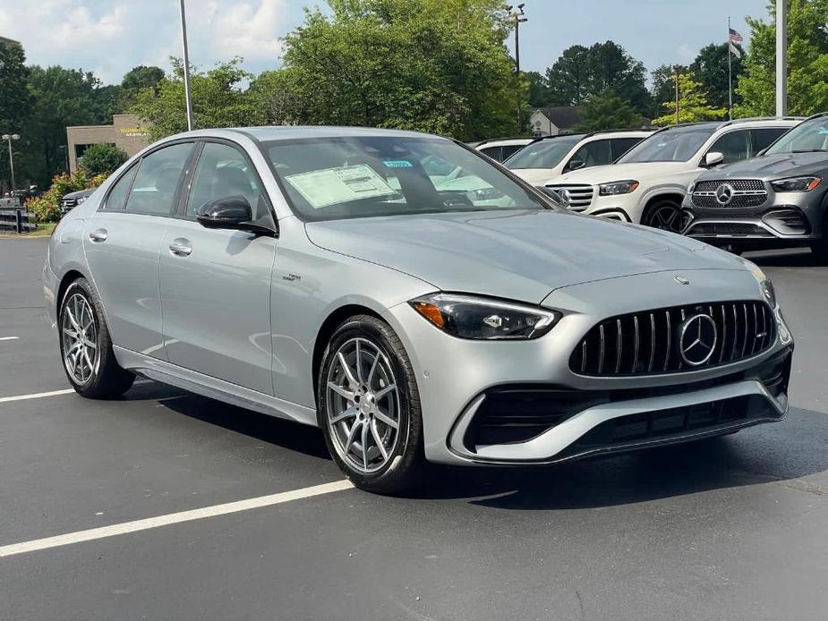 new 2024 Mercedes-Benz AMG C 43 car, priced at $69,705