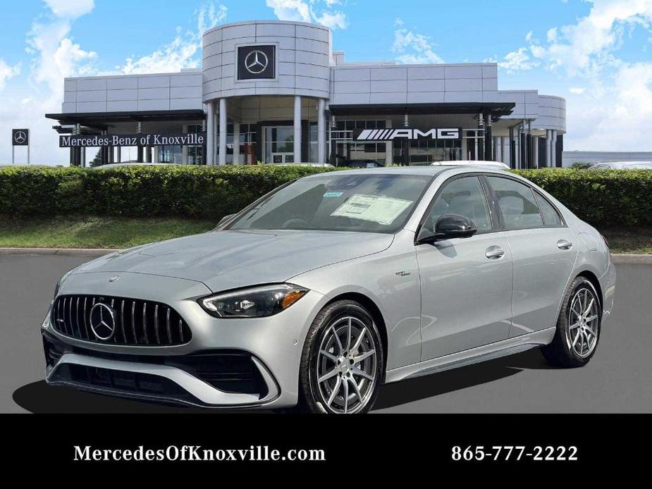 new 2024 Mercedes-Benz AMG C 43 car, priced at $69,705