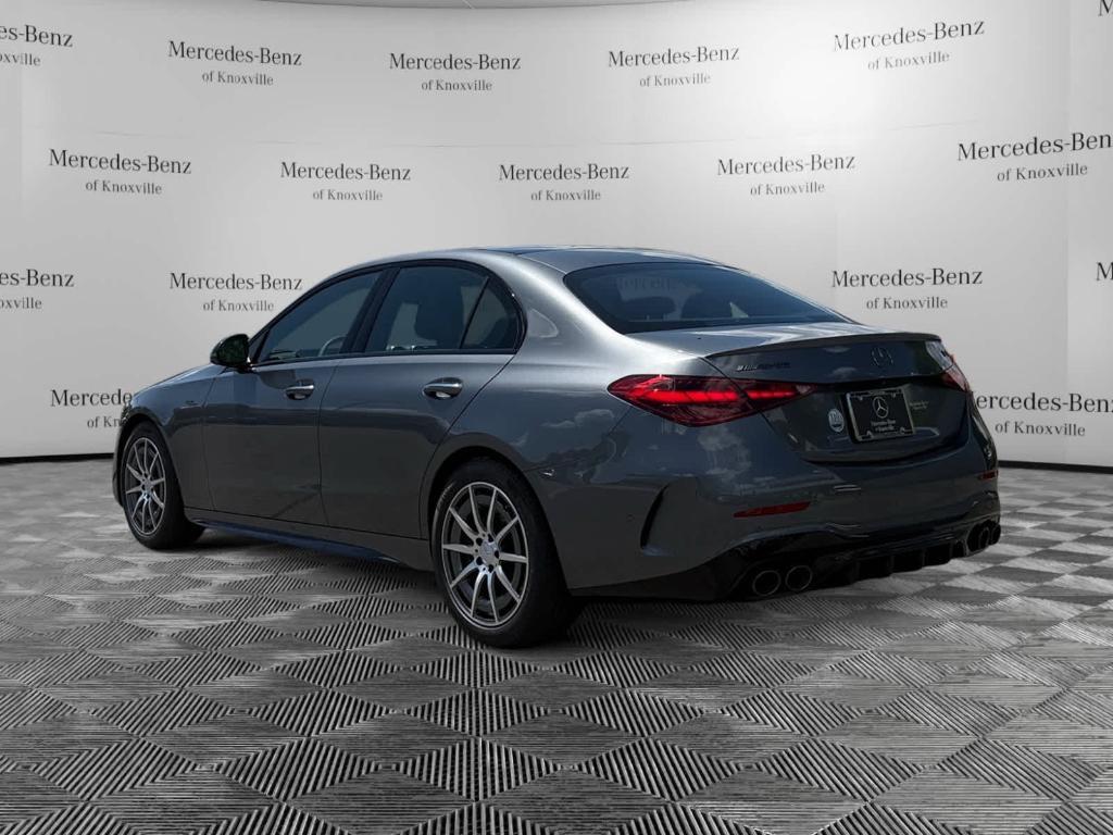 new 2025 Mercedes-Benz AMG C 43 car, priced at $70,490