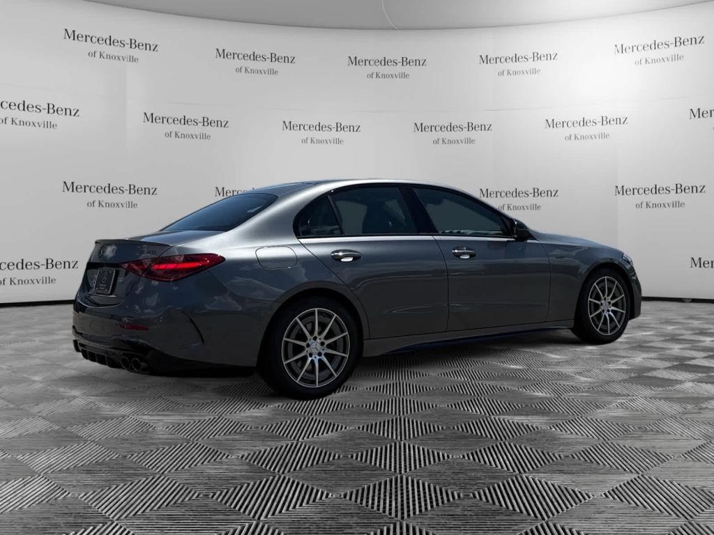 new 2025 Mercedes-Benz AMG C 43 car, priced at $70,490