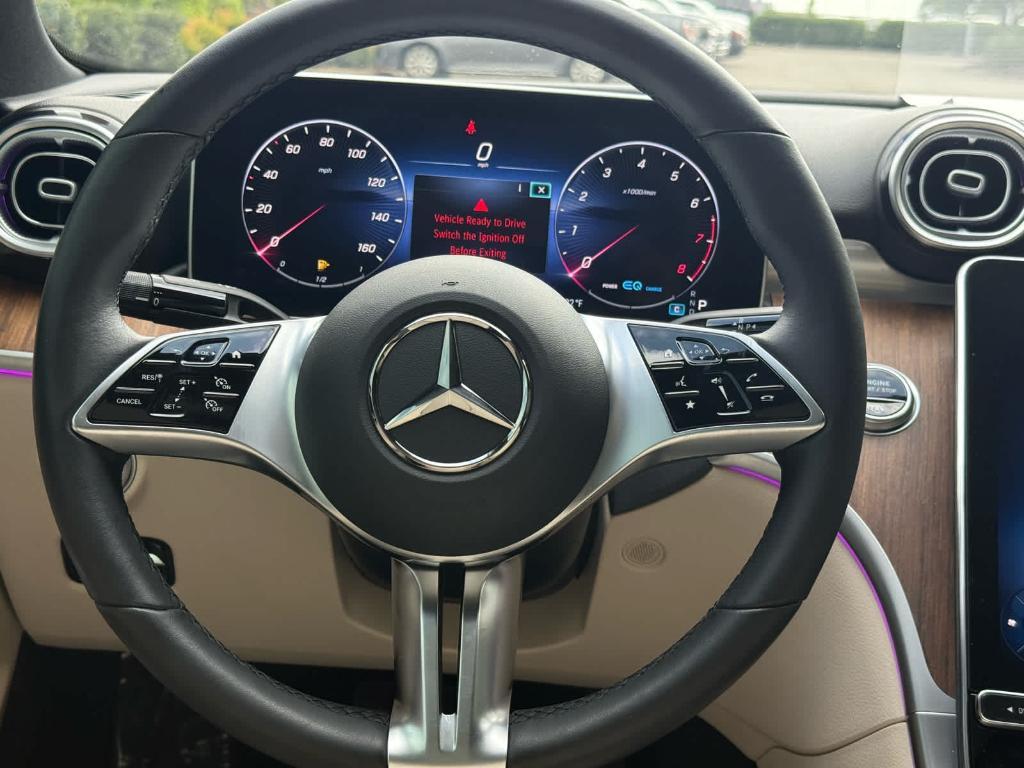 used 2022 Mercedes-Benz C-Class car, priced at $39,900