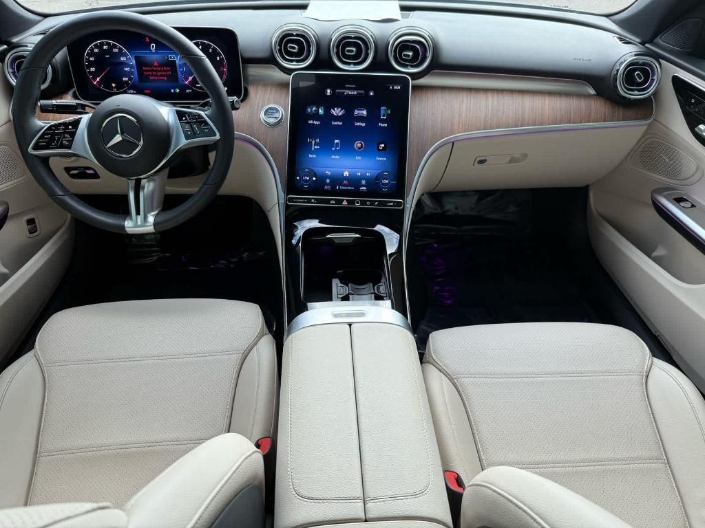 used 2022 Mercedes-Benz C-Class car, priced at $39,900