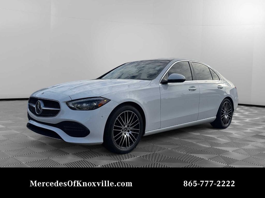 used 2022 Mercedes-Benz C-Class car, priced at $34,900