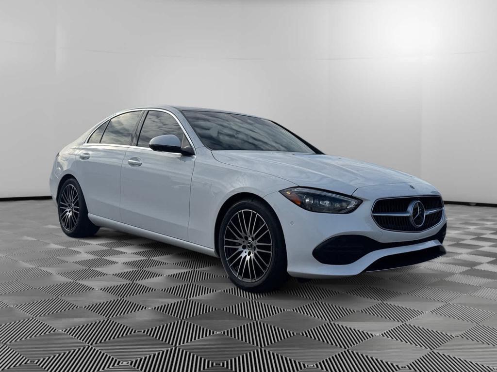 used 2022 Mercedes-Benz C-Class car, priced at $34,181