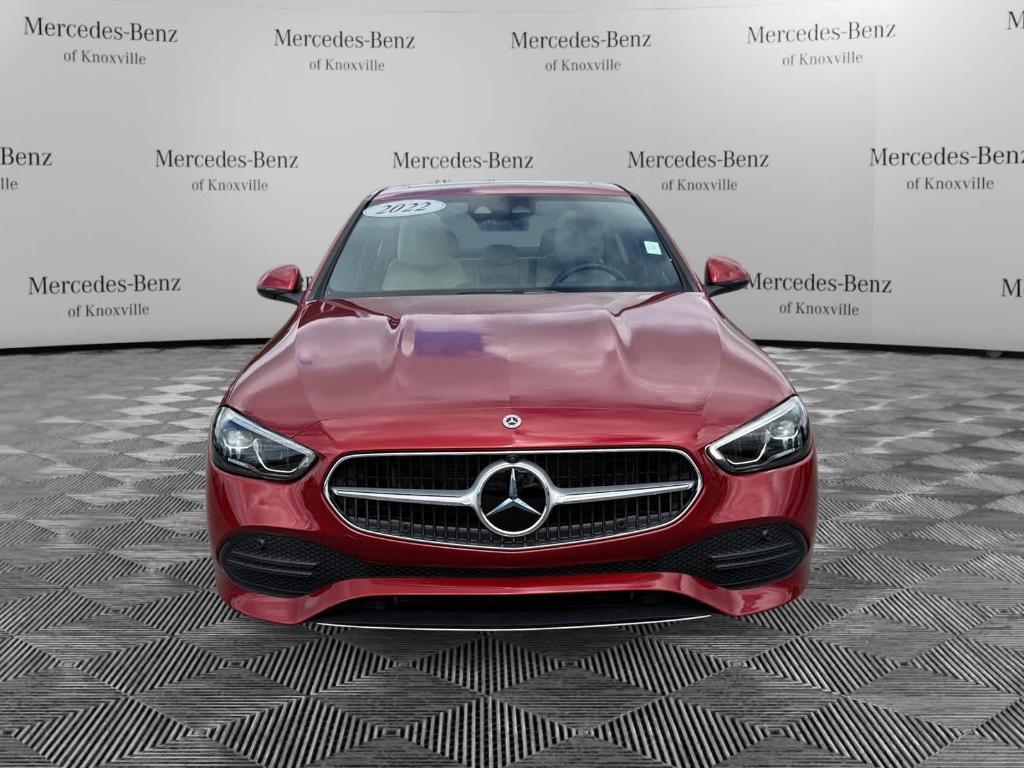 used 2022 Mercedes-Benz C-Class car, priced at $38,421
