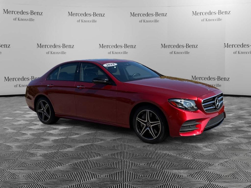 used 2018 Mercedes-Benz E-Class car, priced at $25,900