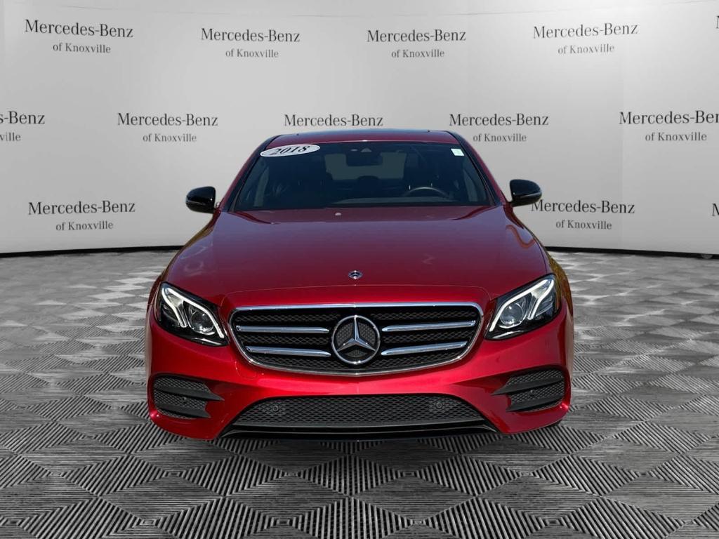 used 2018 Mercedes-Benz E-Class car, priced at $25,900