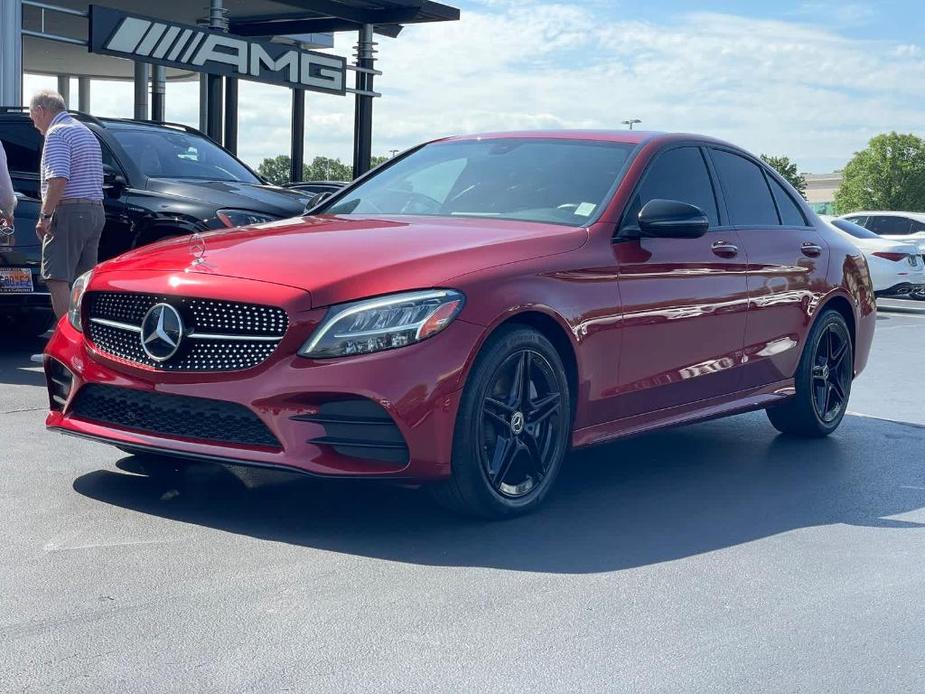 used 2020 Mercedes-Benz C-Class car, priced at $34,900