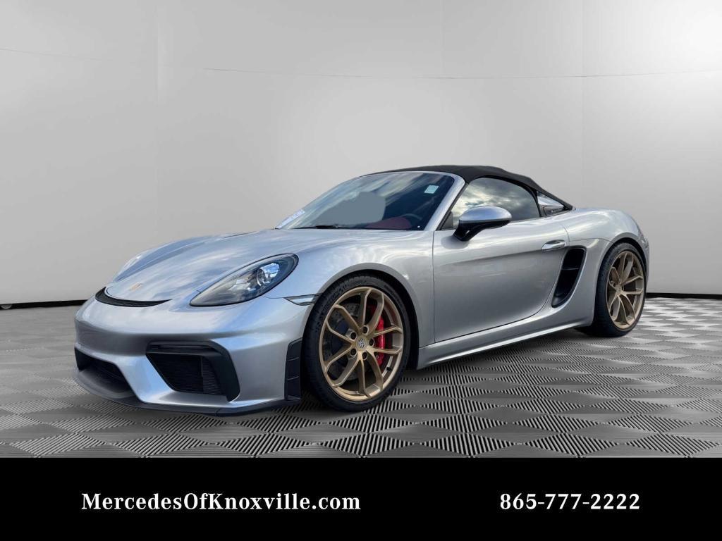 used 2022 Porsche 718 Spyder car, priced at $119,900