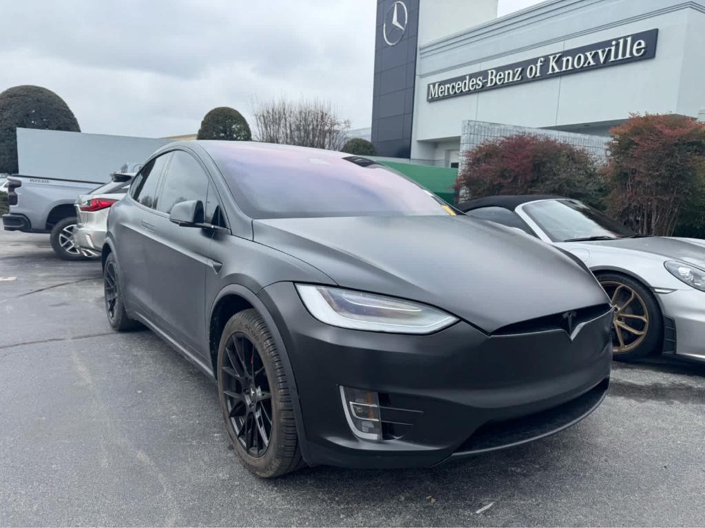 used 2020 Tesla Model X car, priced at $34,900