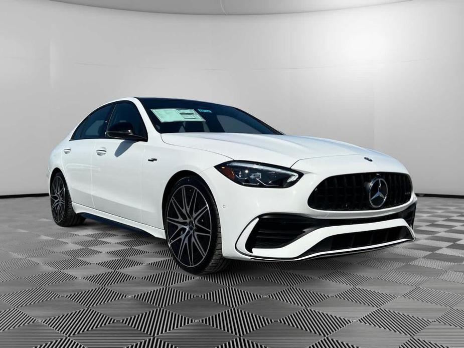 new 2024 Mercedes-Benz AMG C 43 car, priced at $68,755