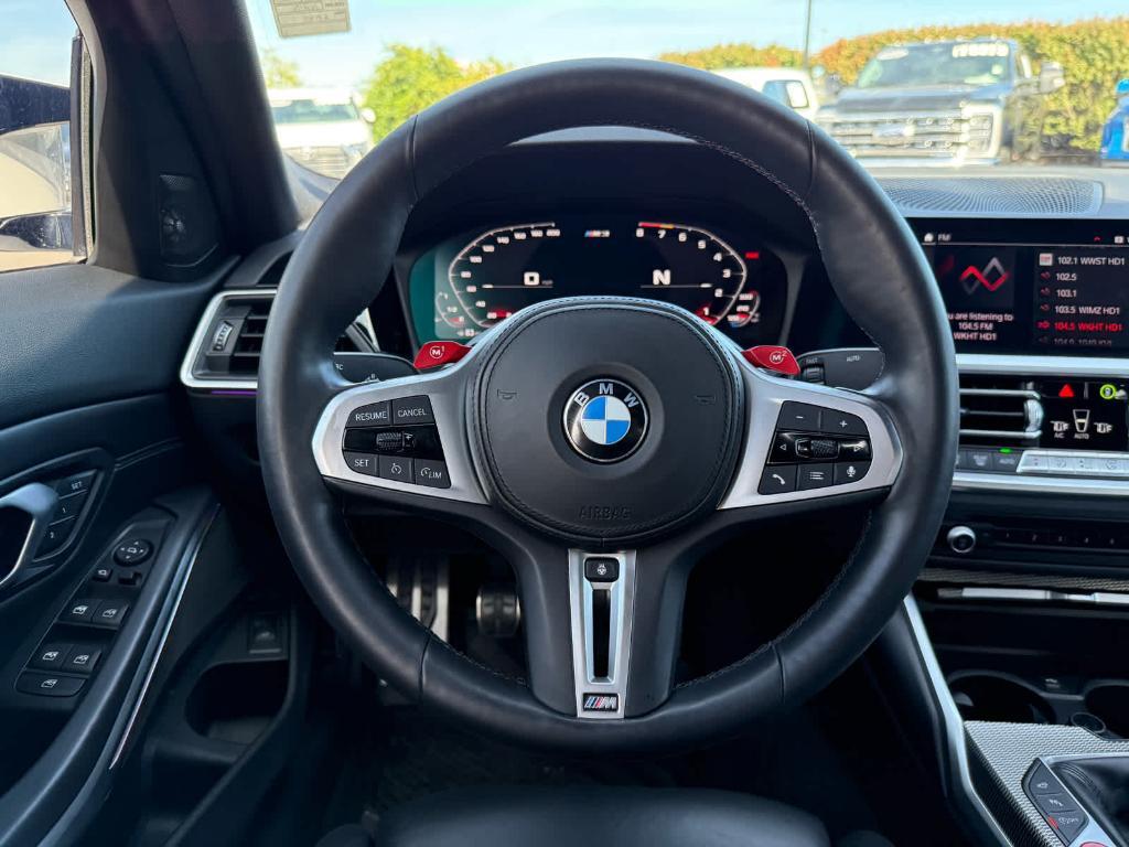 used 2021 BMW M3 car, priced at $68,874