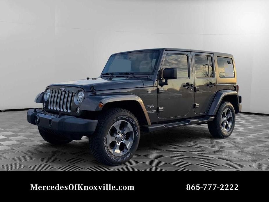 used 2018 Jeep Wrangler JK Unlimited car, priced at $22,500