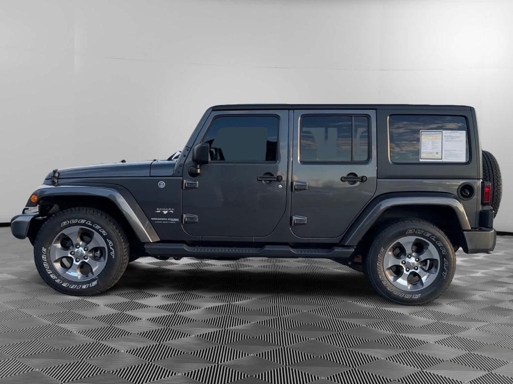 used 2018 Jeep Wrangler JK Unlimited car, priced at $22,500