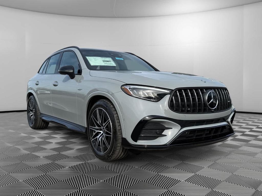 new 2025 Mercedes-Benz AMG GLC 43 car, priced at $77,475