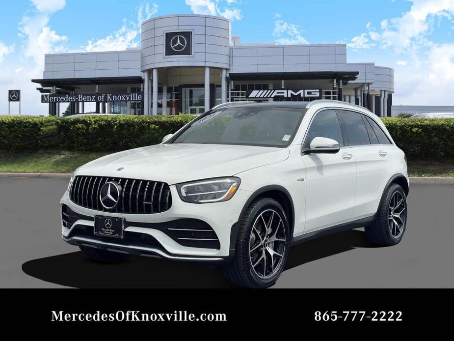 used 2021 Mercedes-Benz AMG GLC 43 car, priced at $56,900