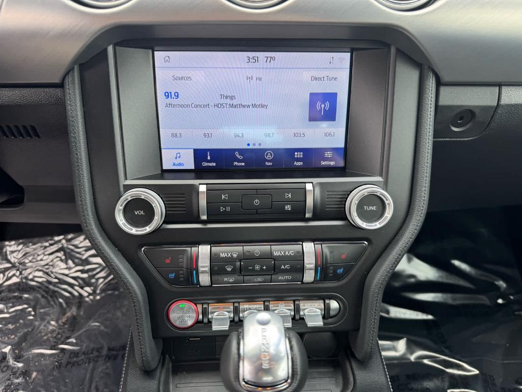used 2022 Ford Mustang car, priced at $29,500
