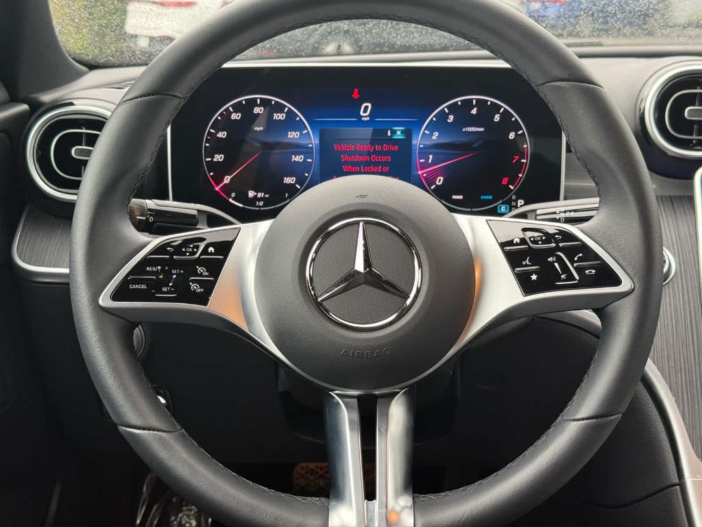 used 2025 Mercedes-Benz C-Class car, priced at $47,800