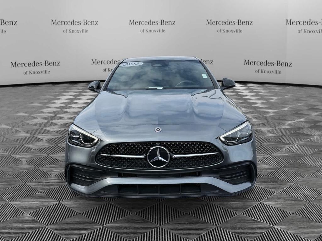 used 2022 Mercedes-Benz C-Class car, priced at $35,495
