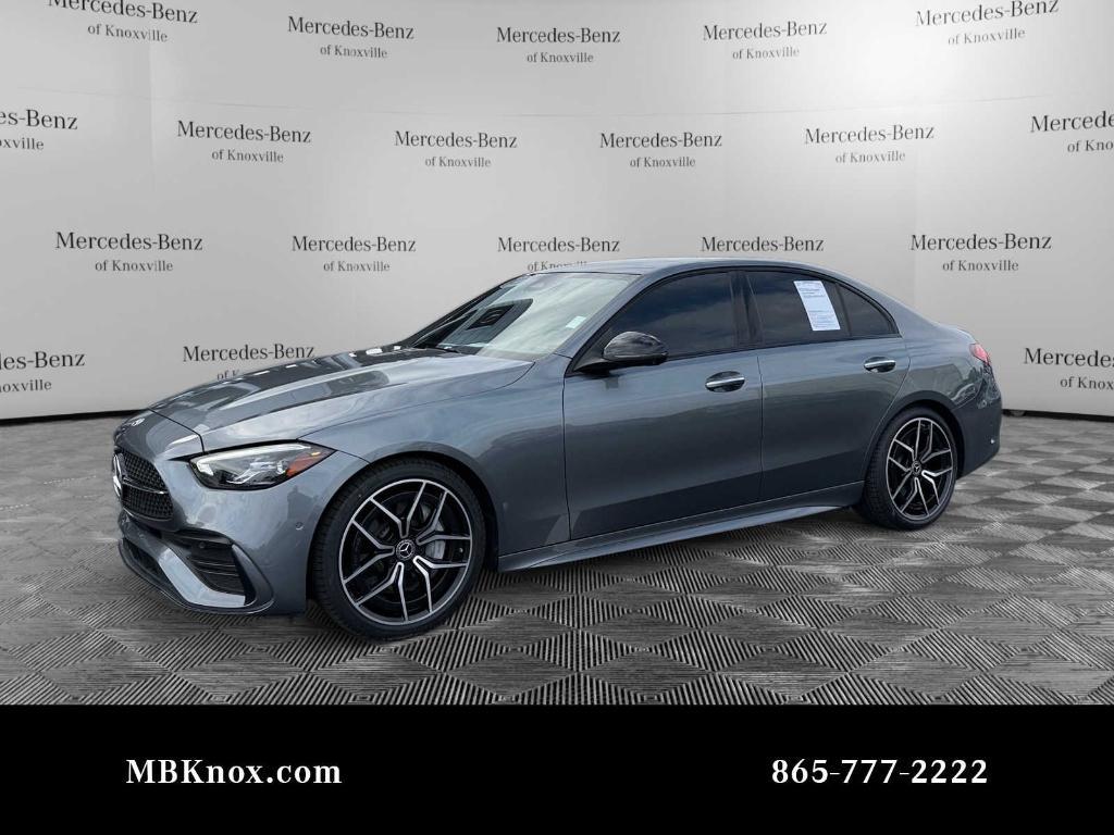 used 2022 Mercedes-Benz C-Class car, priced at $35,495