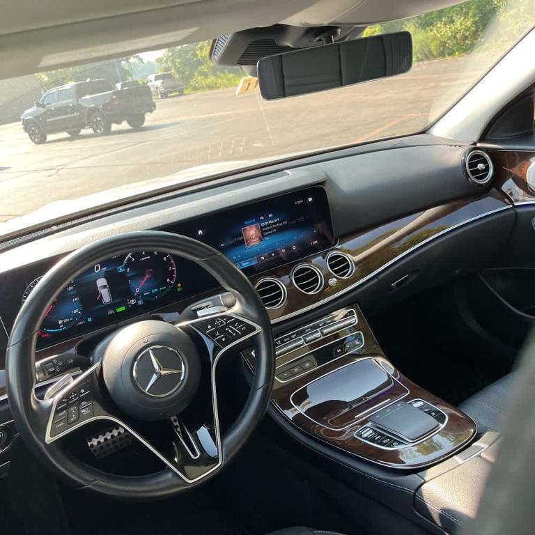 used 2021 Mercedes-Benz E-Class car, priced at $46,995