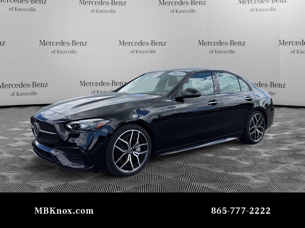 used 2022 Mercedes-Benz C-Class car, priced at $42,900