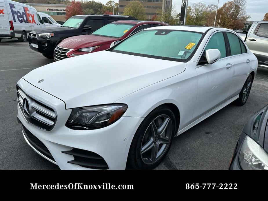 used 2018 Mercedes-Benz E-Class car, priced at $27,990