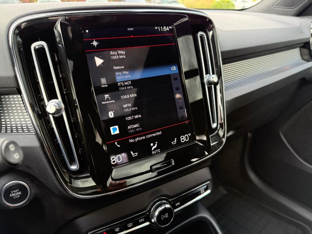 used 2022 Volvo XC40 car, priced at $27,000