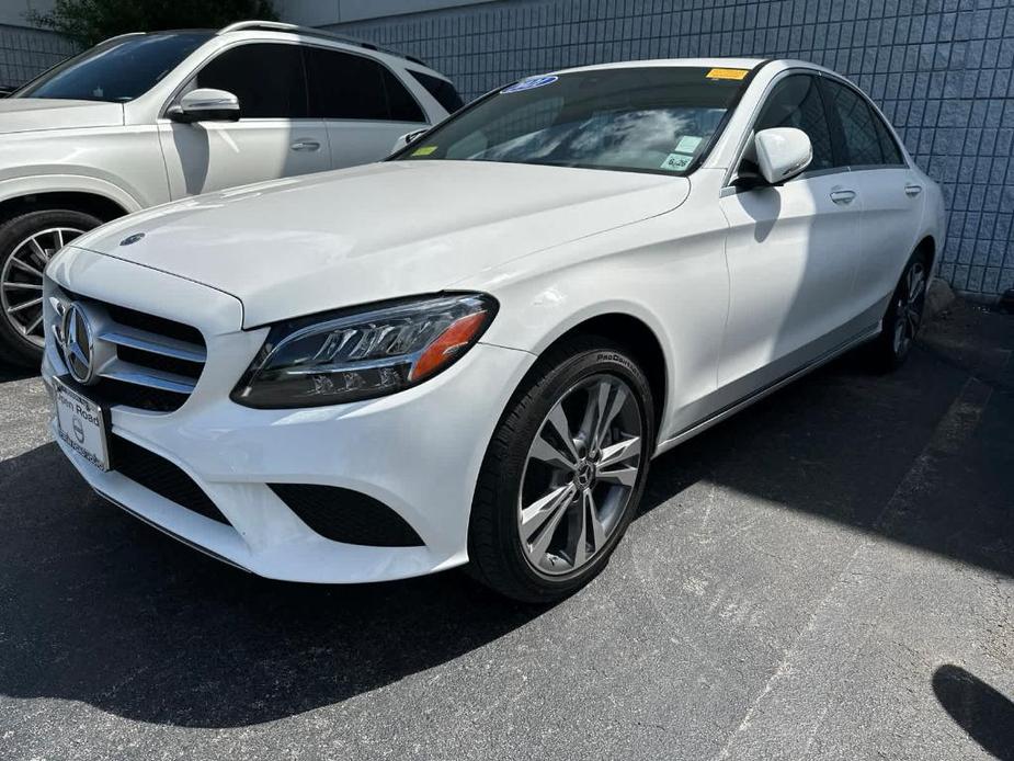 used 2021 Mercedes-Benz C-Class car, priced at $38,900