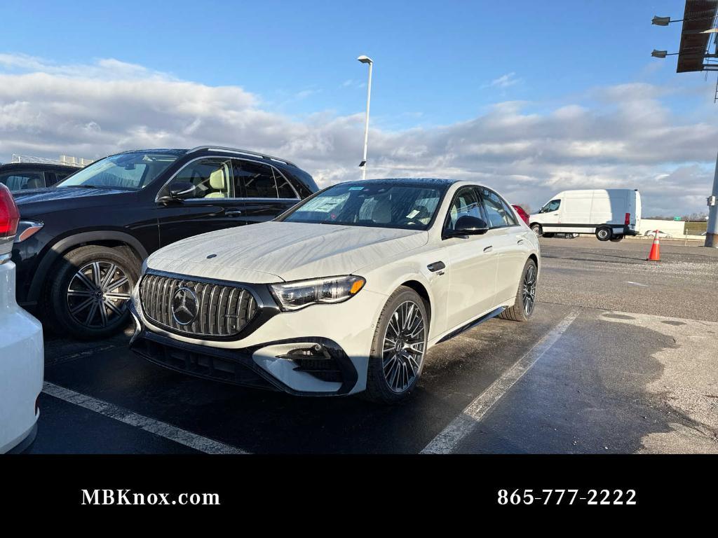 new 2026 Mercedes-Benz AMG E 53 car, priced at $108,055