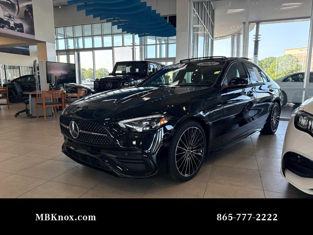 used 2024 Mercedes-Benz C-Class car, priced at $48,750