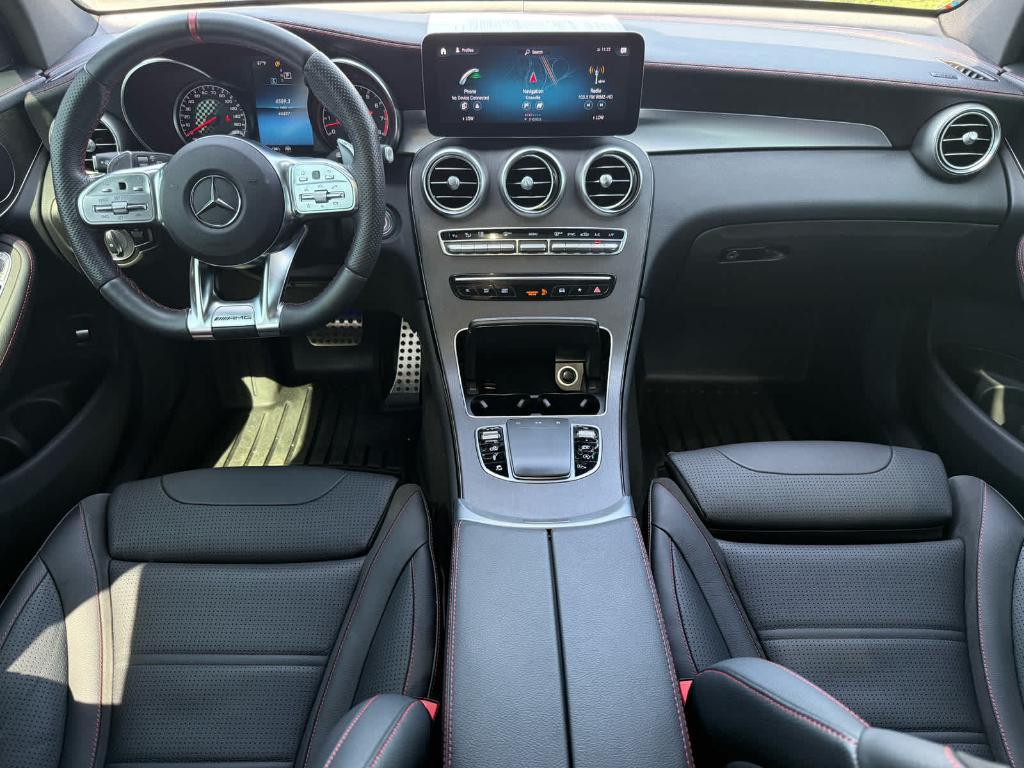 used 2021 Mercedes-Benz AMG GLC 43 car, priced at $42,000