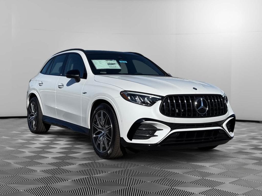 new 2025 Mercedes-Benz AMG GLC 43 car, priced at $73,915