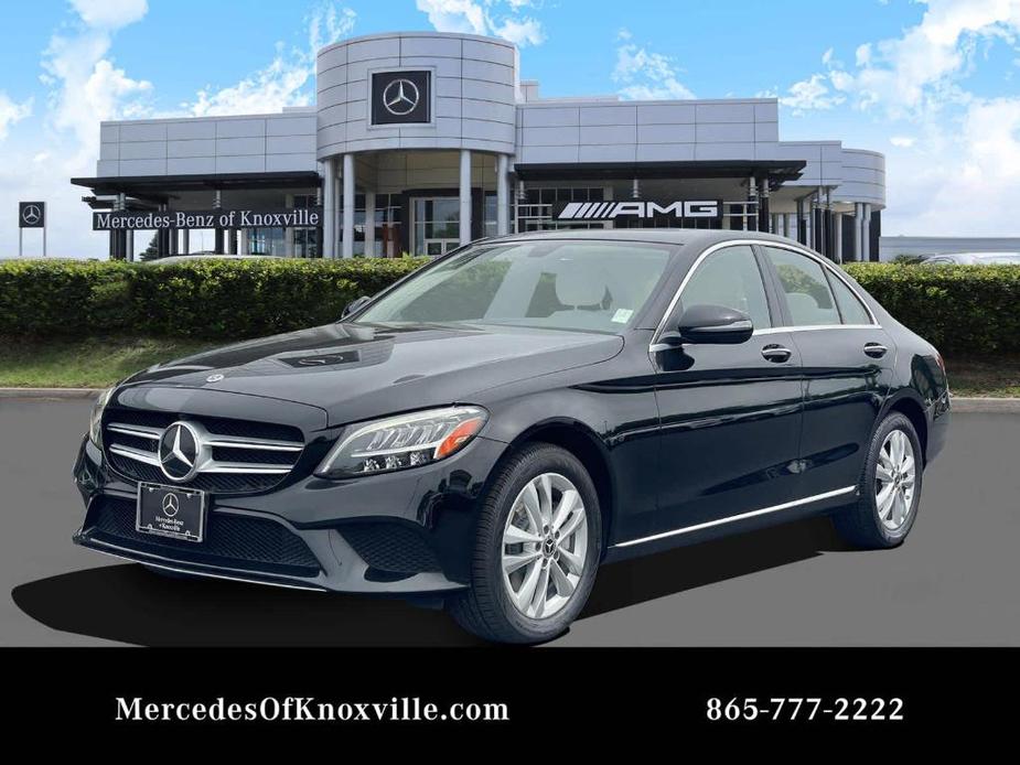 used 2021 Mercedes-Benz C-Class car, priced at $34,900