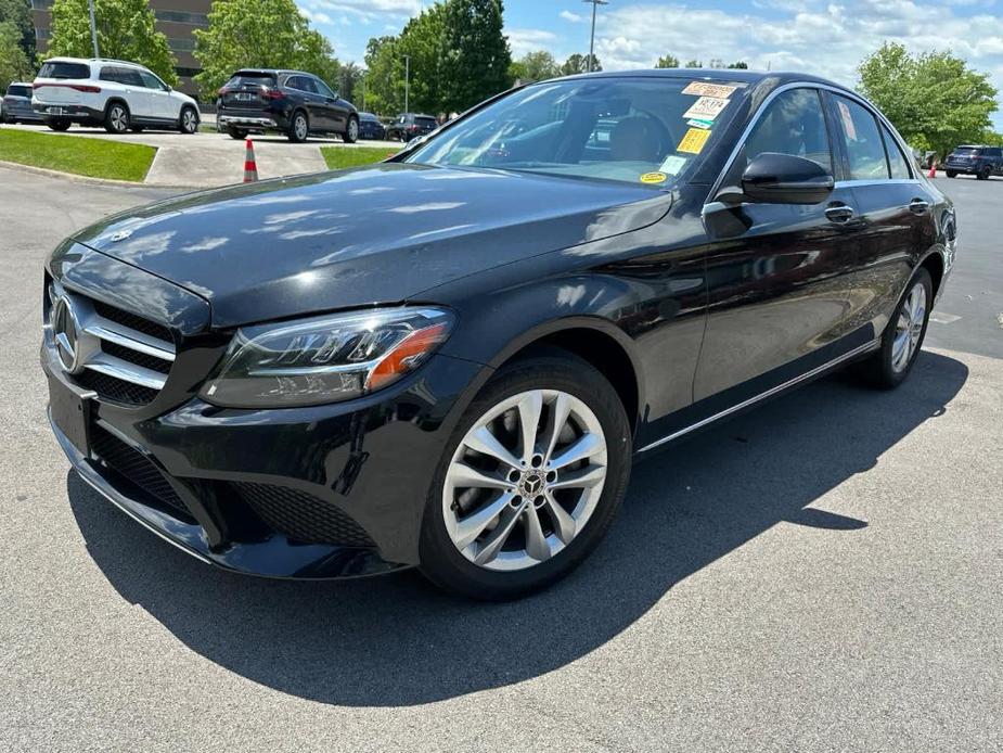 used 2021 Mercedes-Benz C-Class car, priced at $34,900