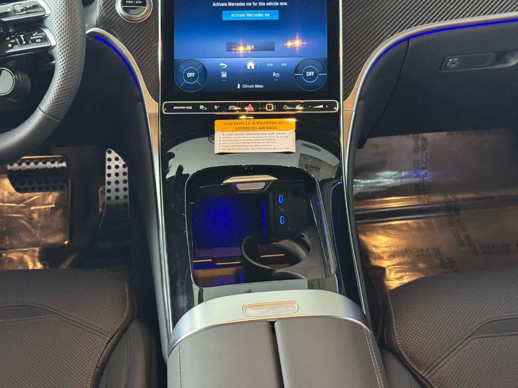 new 2025 Mercedes-Benz AMG GLC 63 car, priced at $101,485