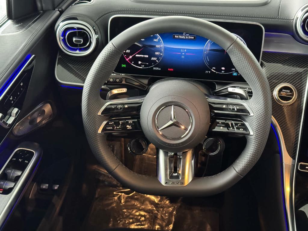 new 2025 Mercedes-Benz AMG GLC 63 car, priced at $101,485