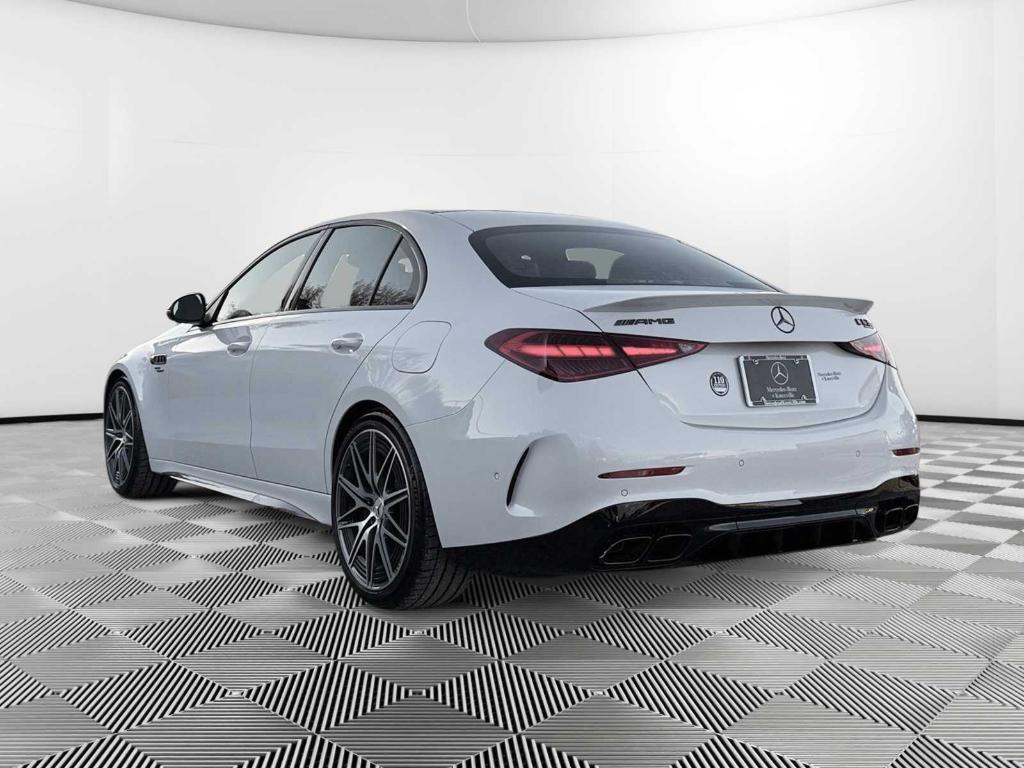 new 2025 Mercedes-Benz AMG C 63 car, priced at $102,060