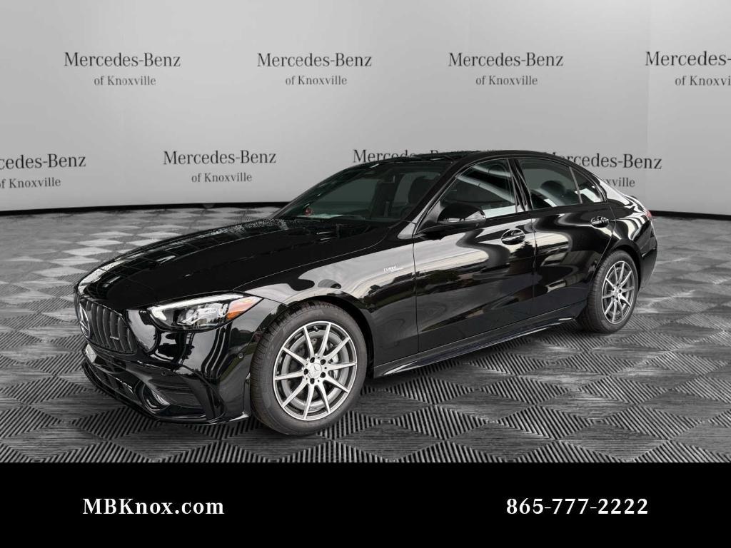 new 2025 Mercedes-Benz AMG C 43 car, priced at $71,490