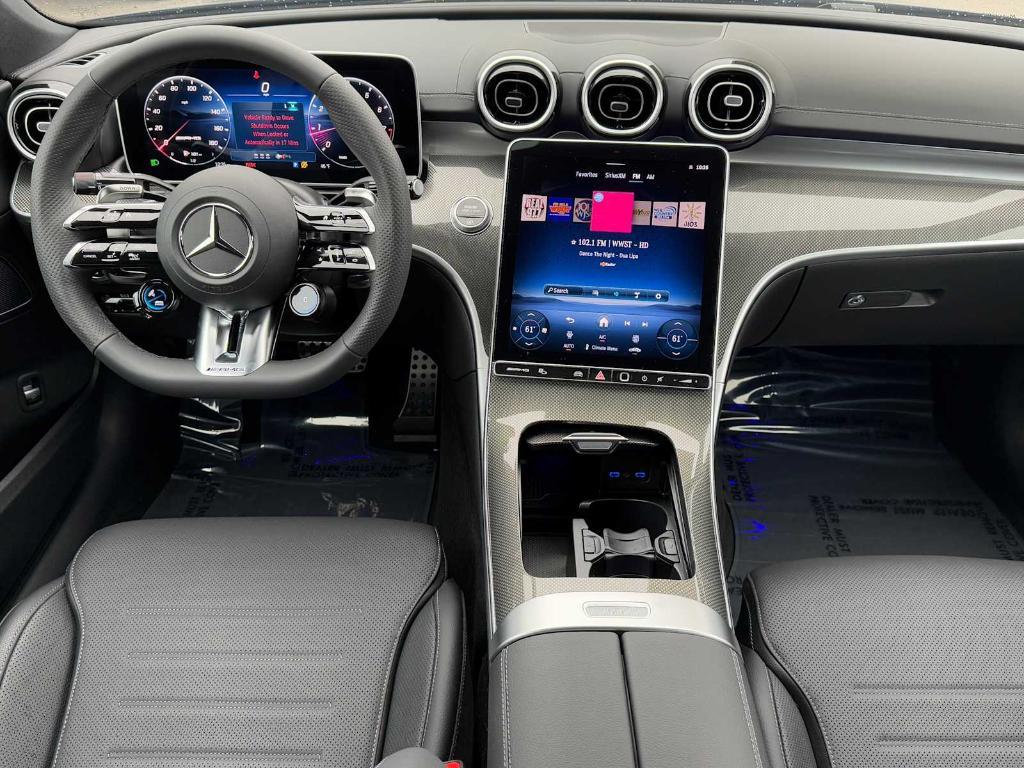 new 2025 Mercedes-Benz AMG C 43 car, priced at $71,490