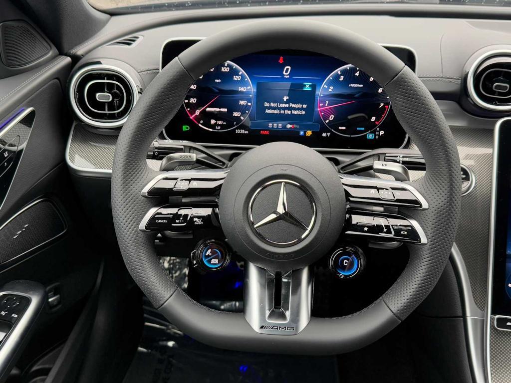 new 2025 Mercedes-Benz AMG C 43 car, priced at $71,490