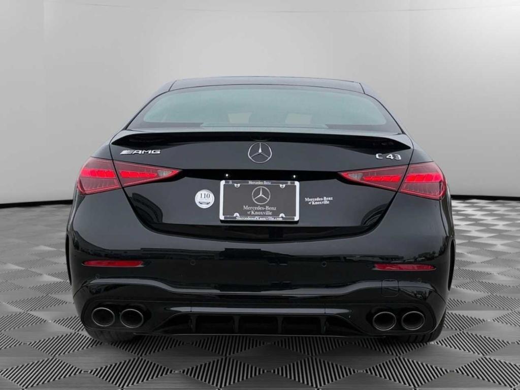 new 2025 Mercedes-Benz AMG C 43 car, priced at $71,490