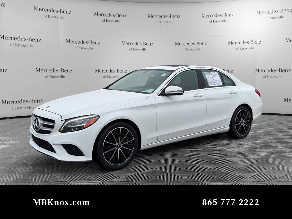 used 2019 Mercedes-Benz C-Class car, priced at $21,000