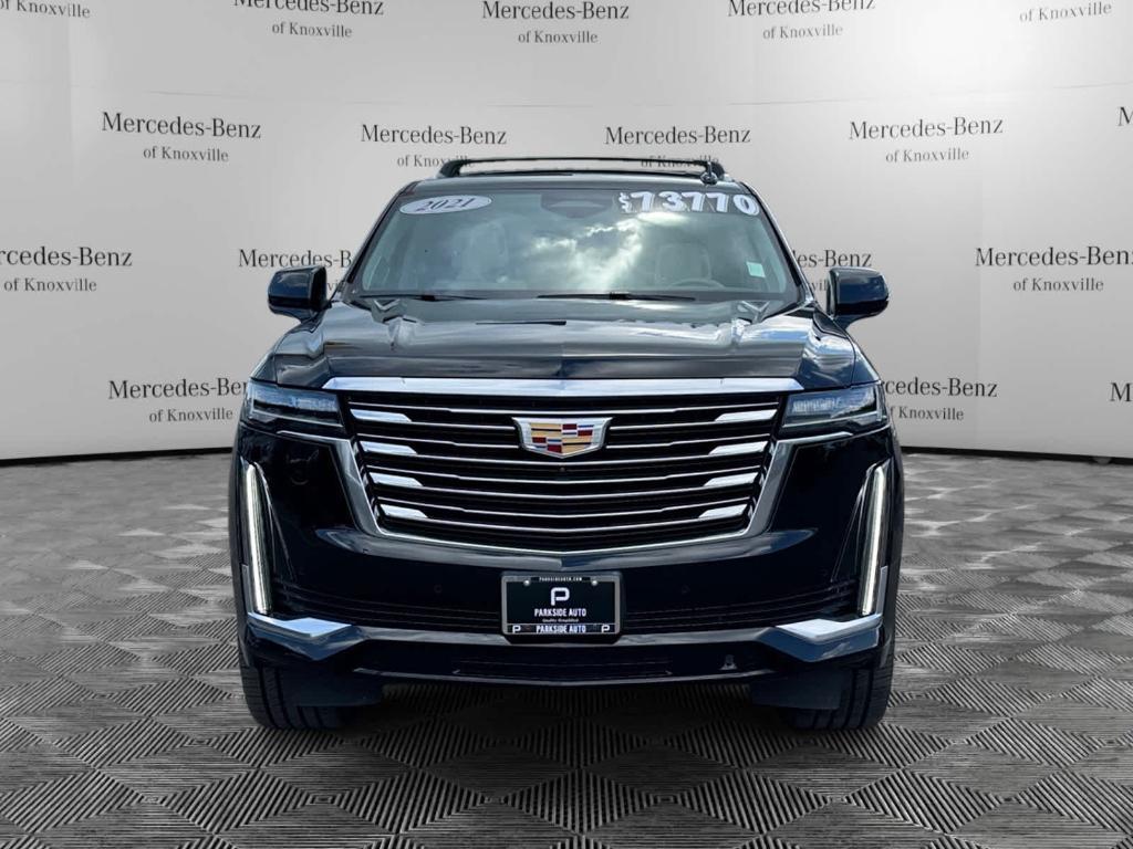 used 2021 Cadillac Escalade ESV car, priced at $68,997