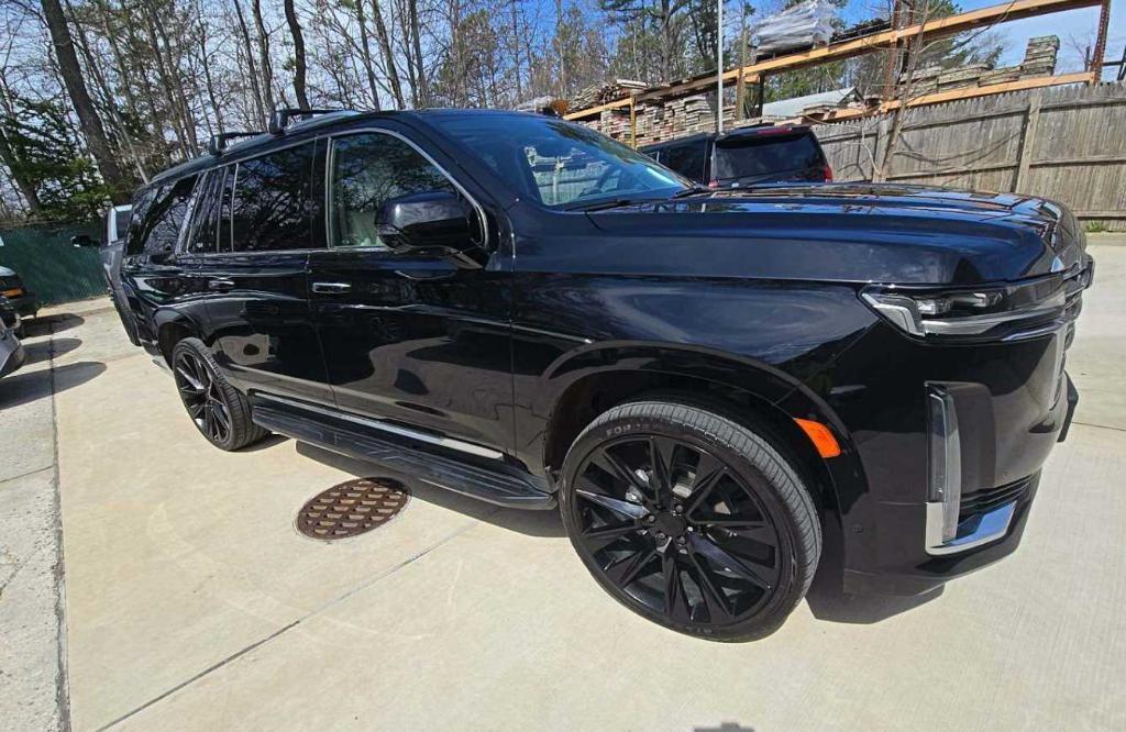 used 2021 Cadillac Escalade ESV car, priced at $73,770